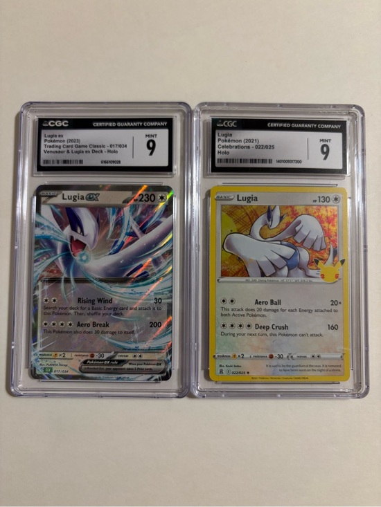 Pokemon Other - Lugia Pokemon Graded Card Set